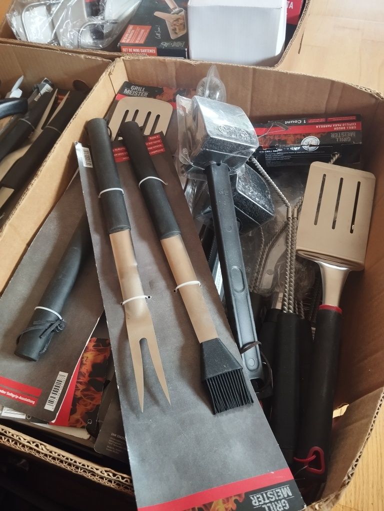 Nowy Towar Kat A hurt Palety boxy Lidl grill akcesoria min 160 sztuk