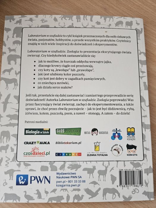 Laboratorium w szufladzie Zoologia Marta Trzeciak
