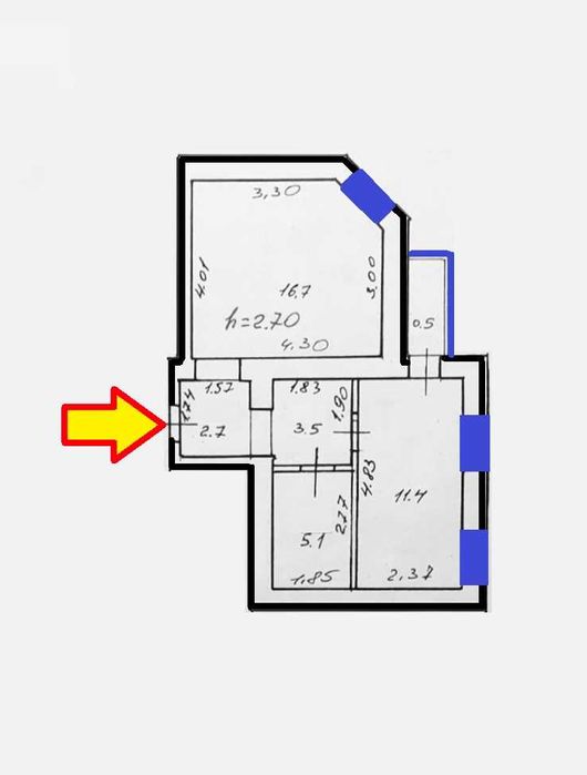 Продаж 1-кім. квартири. Зубра. вул. Б. Хмельницького-Новобудова