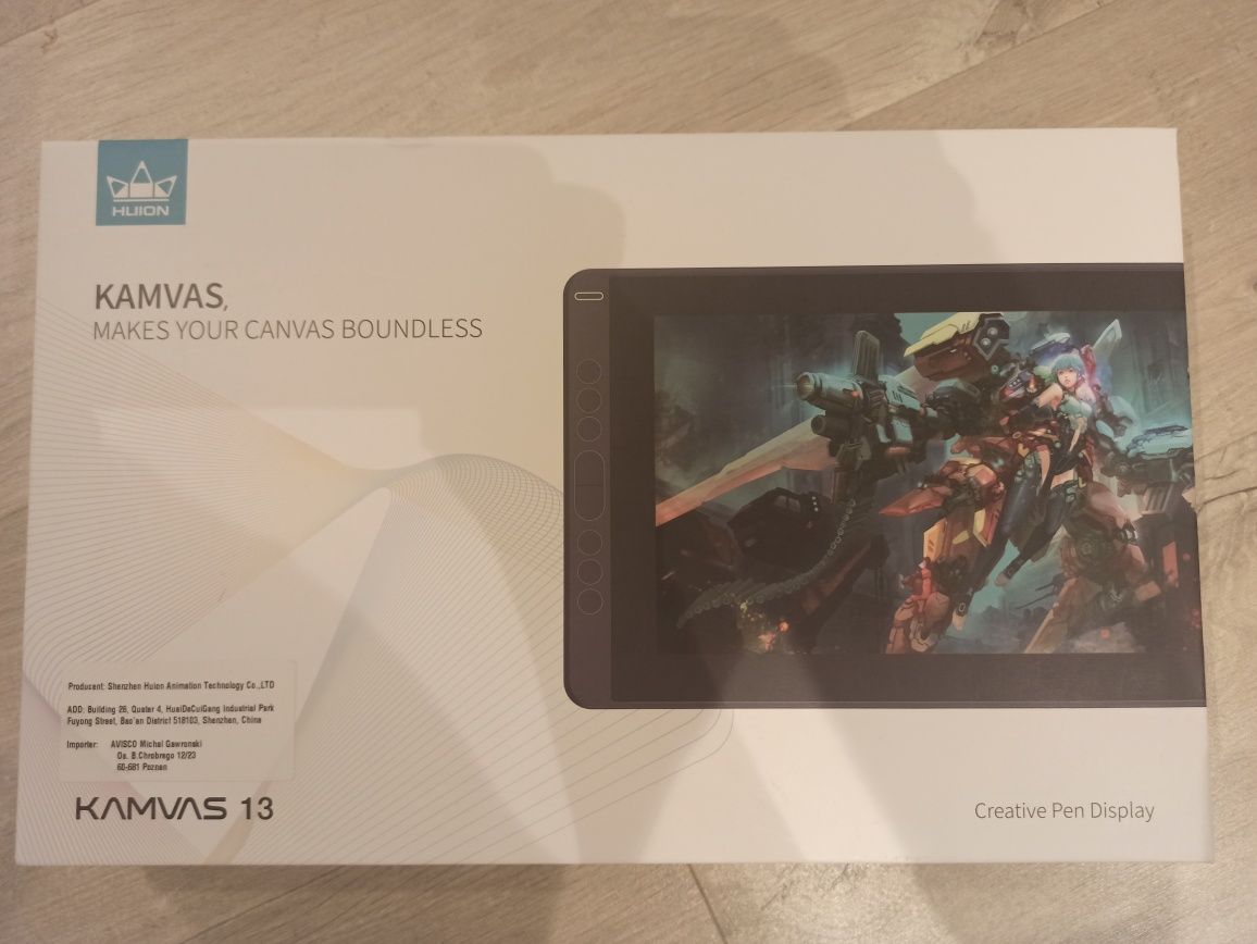 Tablet graficzny Kamvas 13