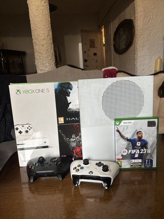 Konsola Xbox One S 500Gb +gra +dwa pady OKAZJA!!!