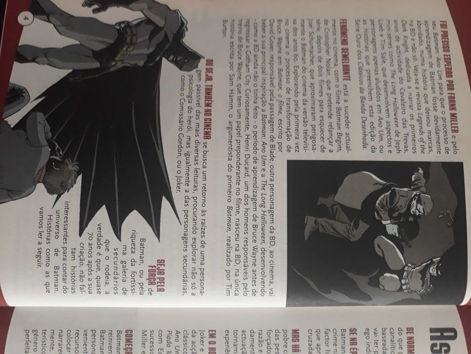 Livro Batman- O Cavaleiro das Trevas , da Série Ouro.
