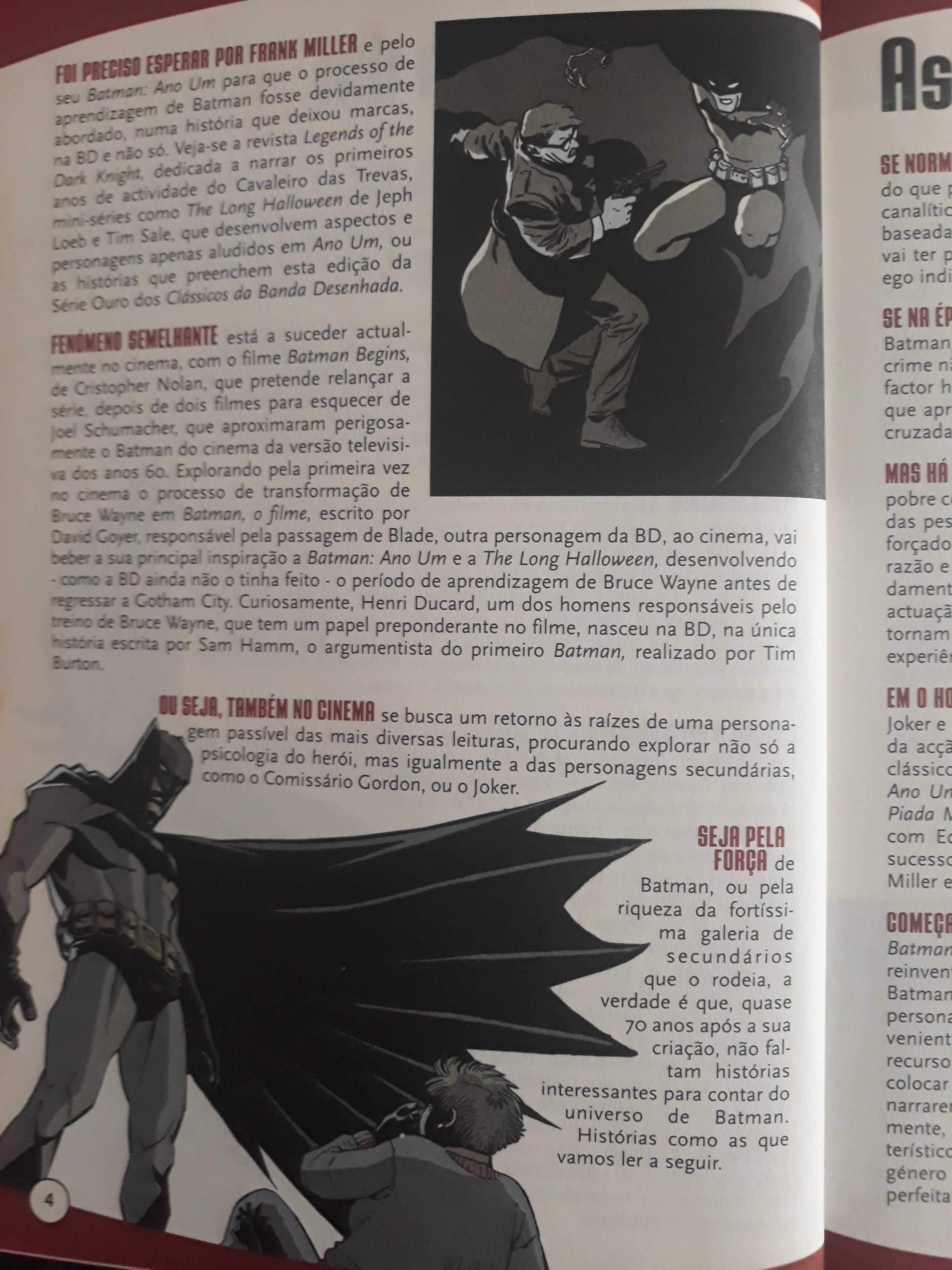 Livro Batman- O Cavaleiro das Trevas , da Série Ouro.