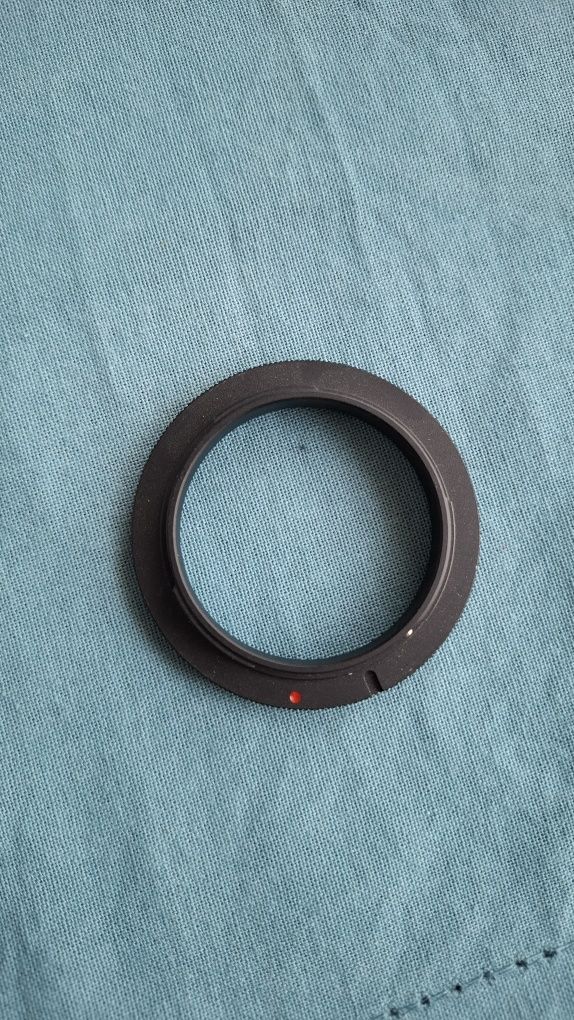 Adapter do odwrotnego montażu obiektywu 58mm