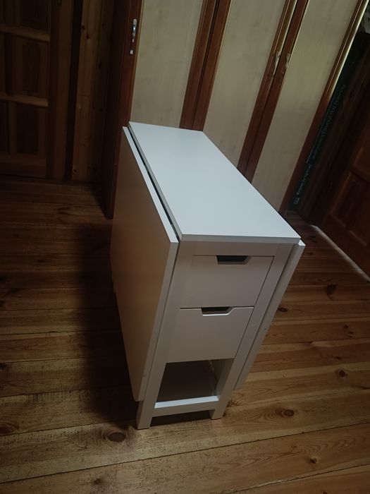 LIVARNO Składany stół z szufladami Lidl