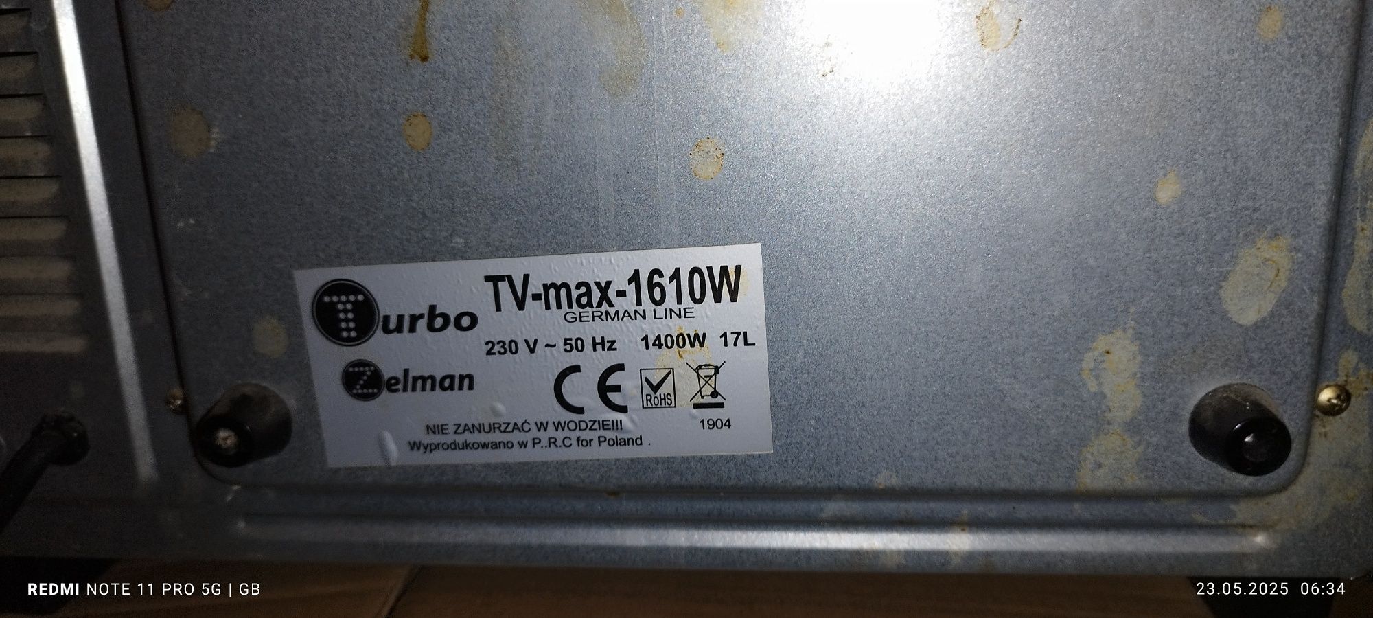 Sprzedam mini piekarnik elektryczny