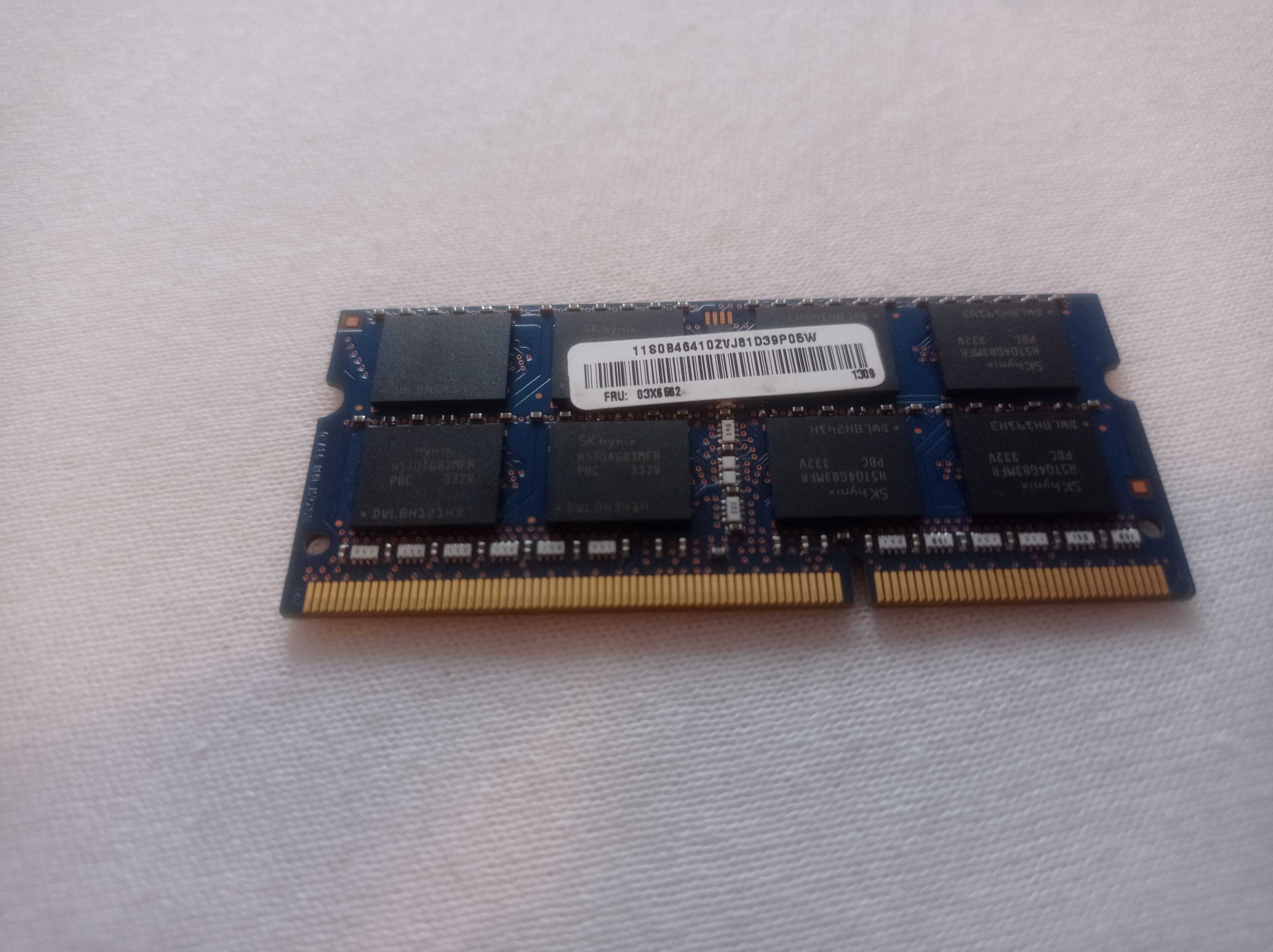 Pamięć RAM 1x 8GB Hynix SO-DIMM DDR3| HMT41GS6MFR8C-PB