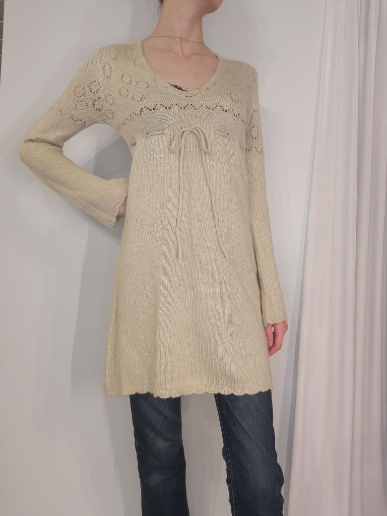 Sweter sukienka tunika S / 36