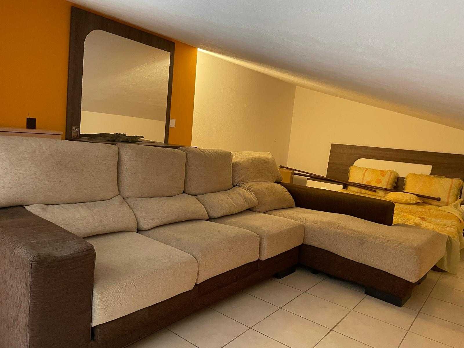 Sofá Chaise Longue Modular (Em formato L)