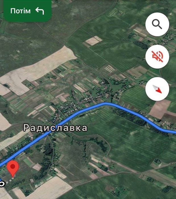 Земельна ділянка с.Радиславка