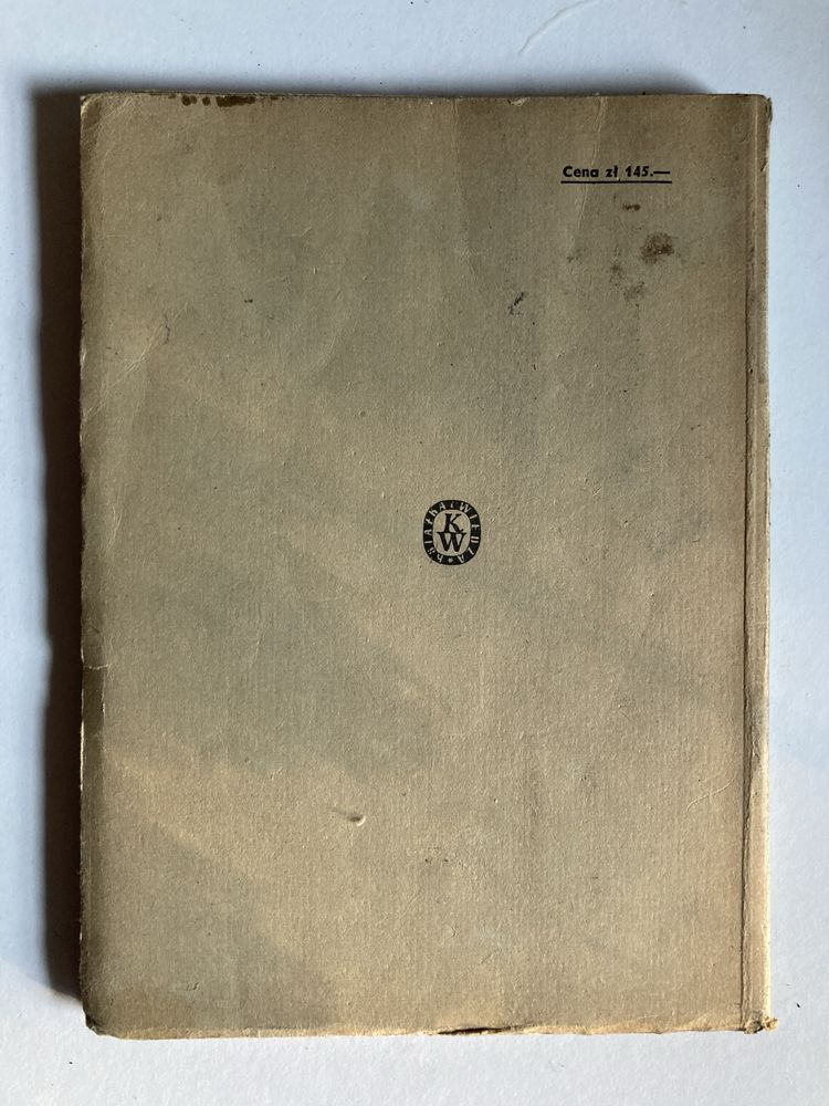 Książka pt,,W cieniu wiązów”Anatol France 1949 rok stan -3pobibliotecz