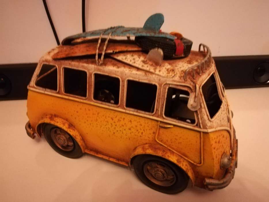 Carrinha VW Pão de Forma em metal decorativa