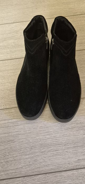 Мужские ботинки  замш