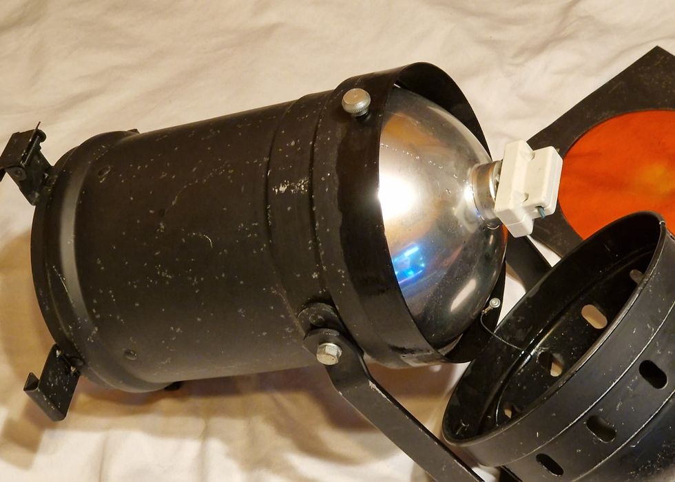 Stare reflektory teatralne 4szt kpl.