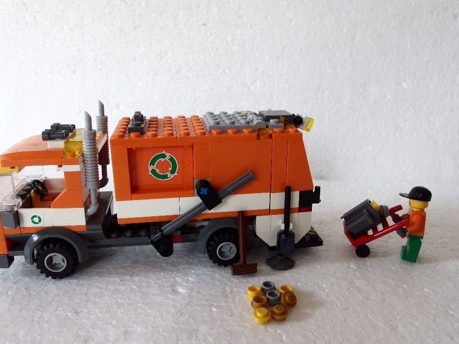 klocki lego śmieciarka 7991