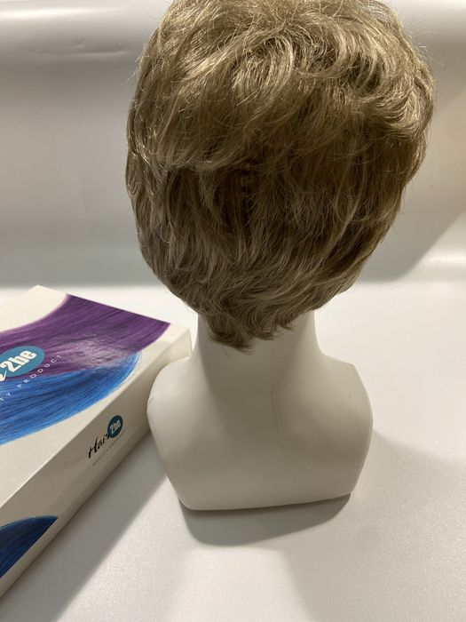 Nowa peruka ELLEN krótkie blond wlosy +szampon gratis