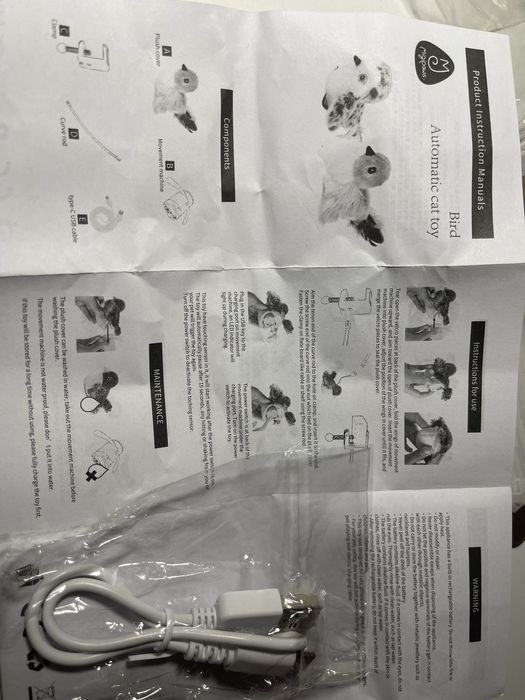 Zabawka interaktywna dla kota