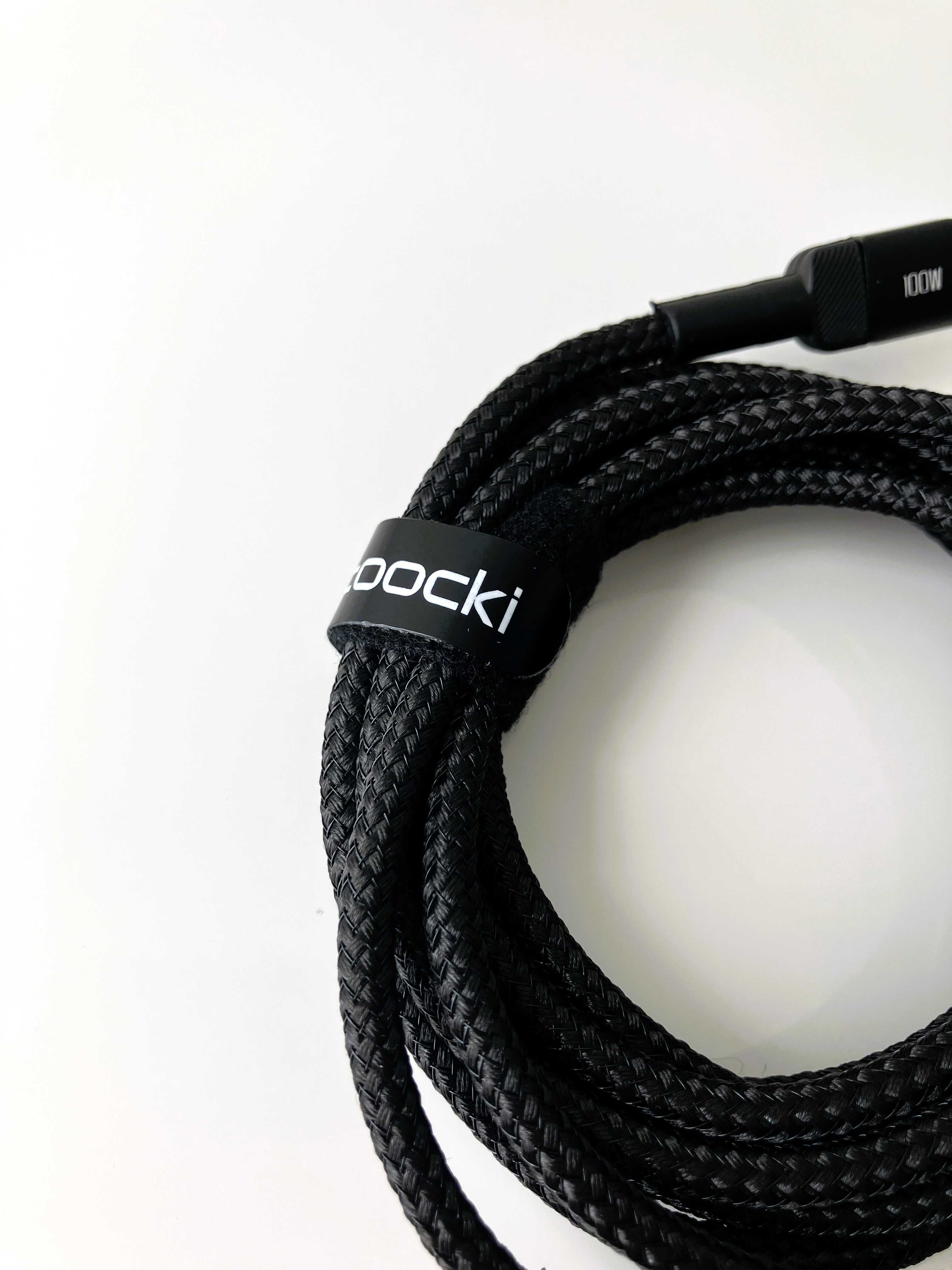 Kabel USB C 100W 2 metry ładowarka szybkie ładowanie oplot wzmacniany!