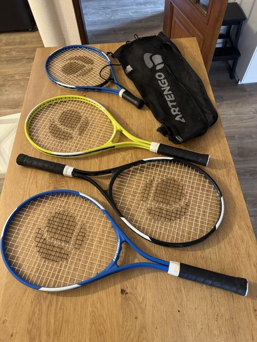 Vendo raquetes de tenis pouco usadas