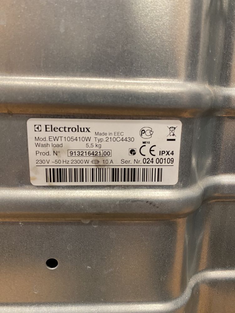 Amortyzatory, siłowniki pralki Electrolux EWT105410W