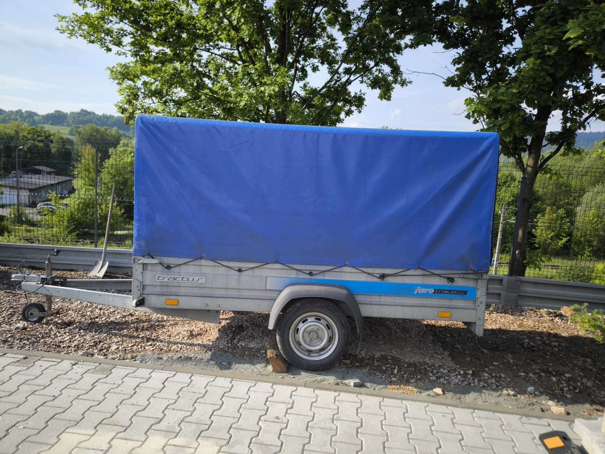WYPOŻYCZALNIA PRZYCZEP wynajem przyczep przyczepka 260 x 120 x 120