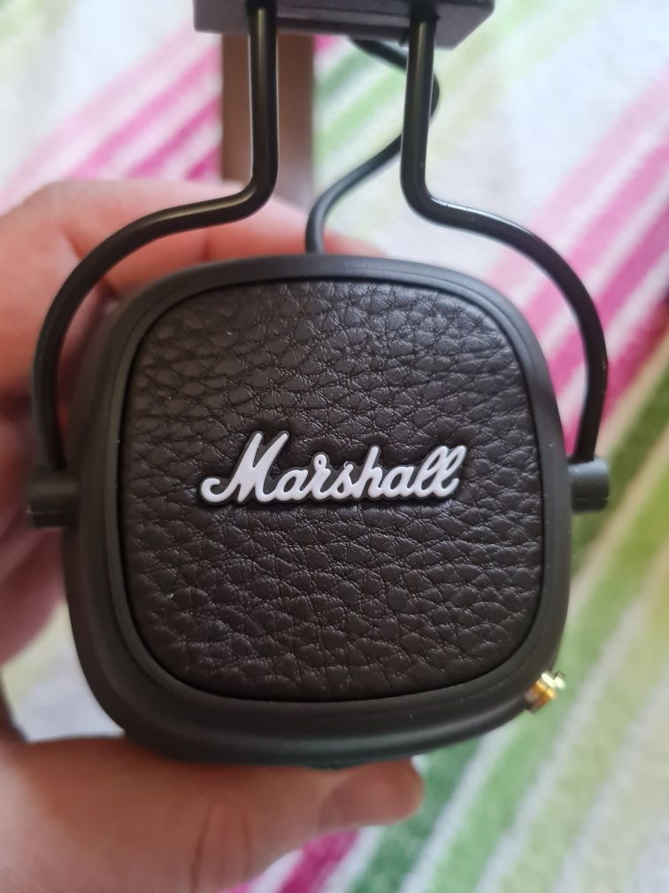 Marshall major lll навушникі бездротові коричневі