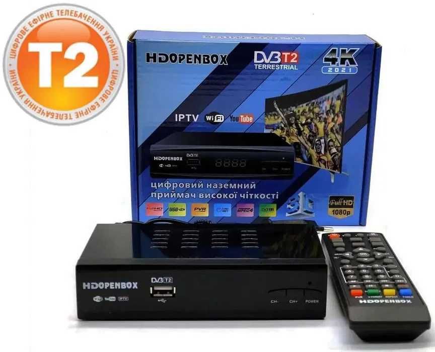 тюнер DVB Т2 HDOpenbox с просмотром YouTube IPTV HDMI USB MEGOGO