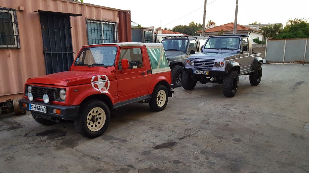 Suzuki samurai e Santana PEÇAS bom preço