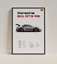Plakat Porsche 911 GT3 RS