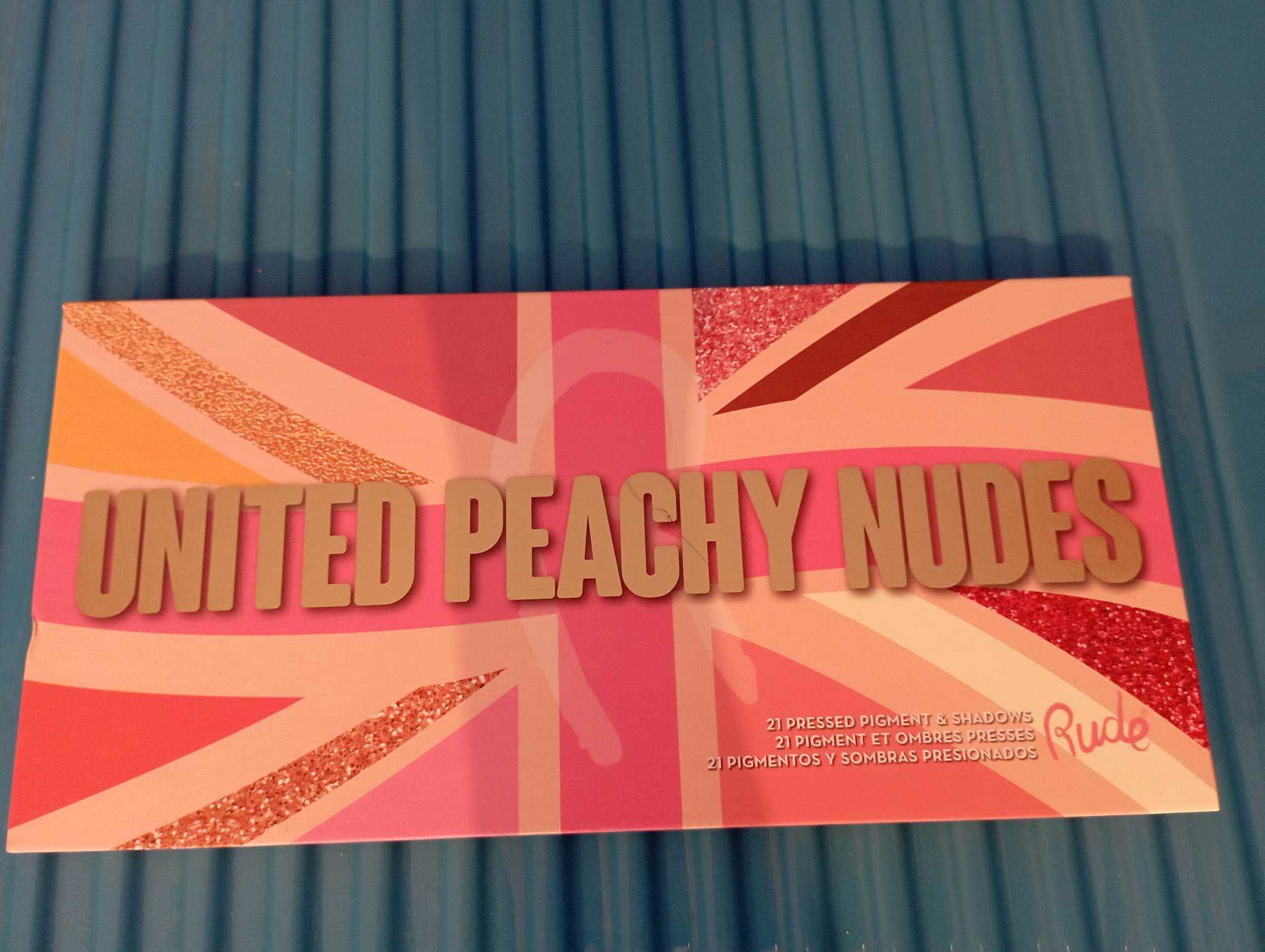 Paleta cieni Rude United Peachy Nudes