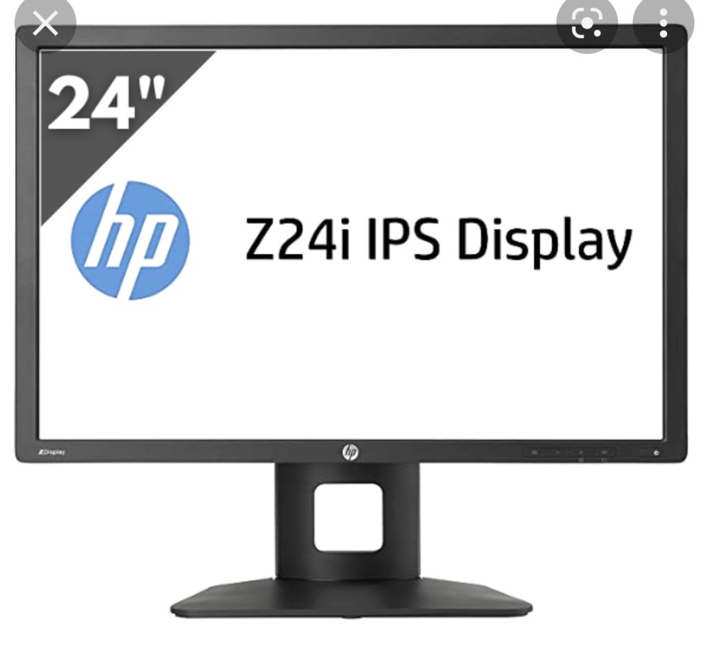 Monitor profissional HP - 24" - LED - Como novo