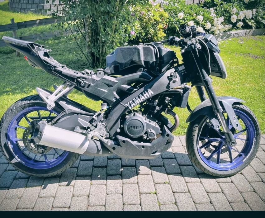 Yamaha mt 125cm3z2019rbez prawa rejestracji