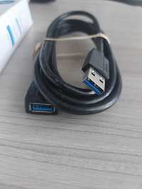 Kabel Hama sprzedłużający usb 1.5m nowy