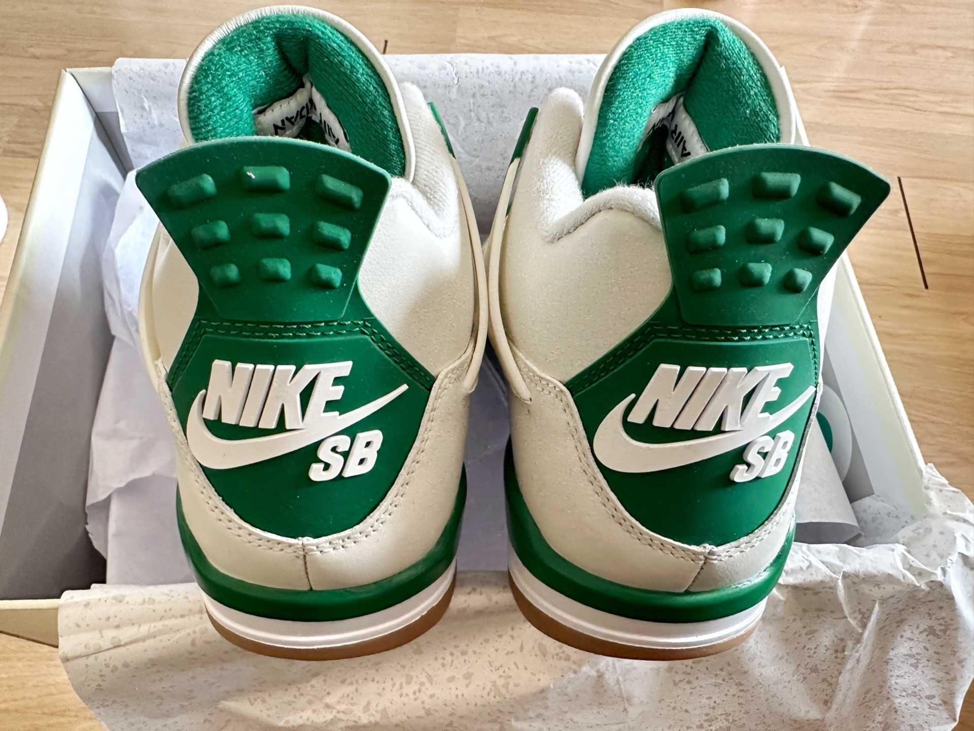 Nowe*Nike_Męskie_Jordan4_Biały*UnuseTrampki.40