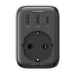 Ładowarka sieciowa z gniazdem AC, 2x USB, USB-C Ugreen CD314, 30W