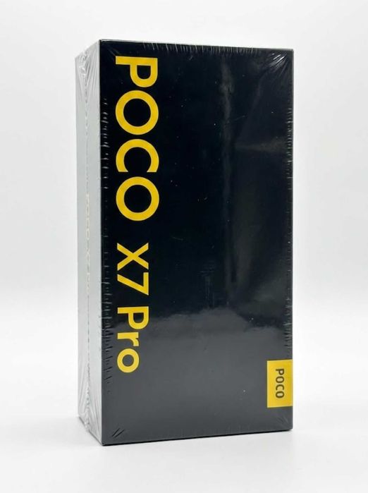 POCO X7 Pro 8/256 Black/Czarny – NOWY, zafoliowany