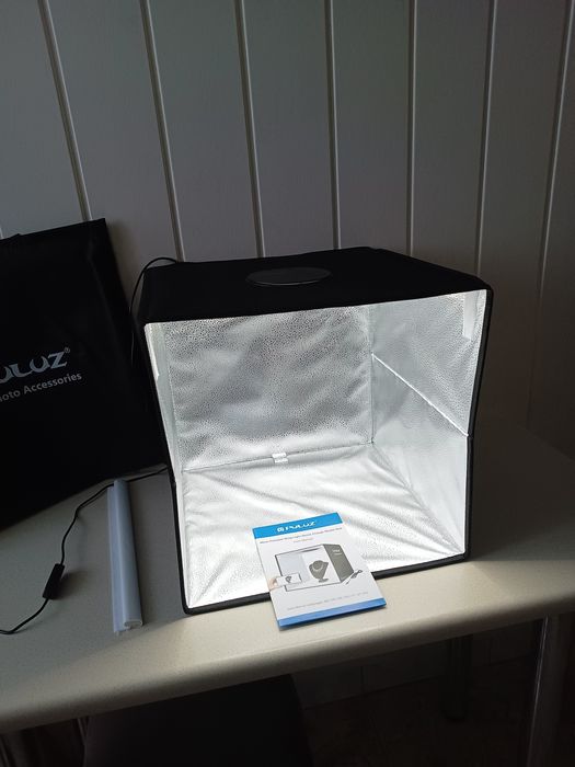 Namiot do zdjęć bezcieniowy box 40x40 + akcesoria puluz
