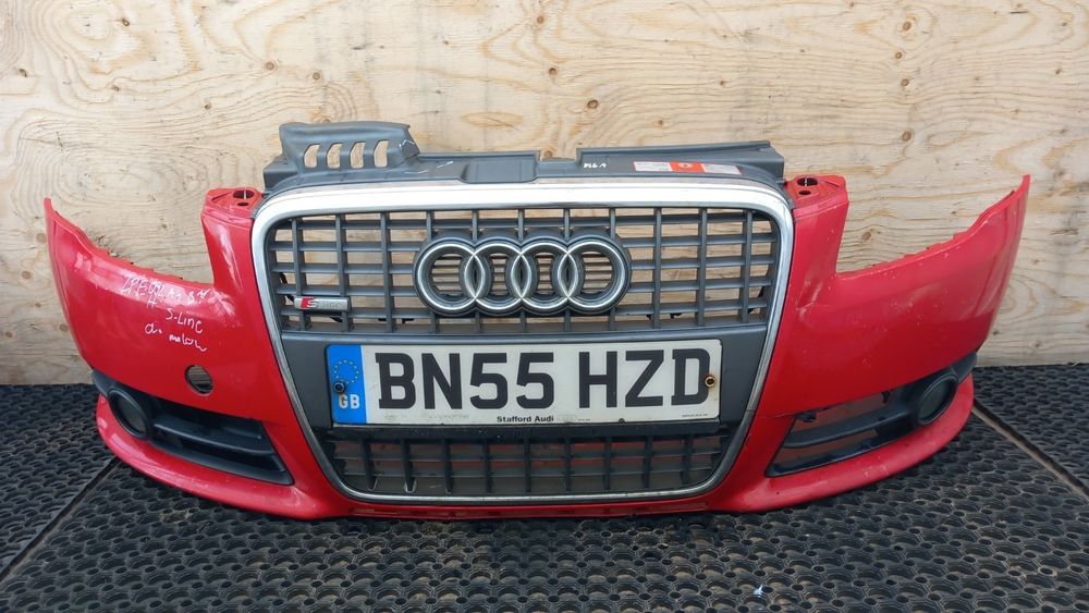 Audi A4 B7 S-Line  Zderzak Przód  Halogen Ly3J