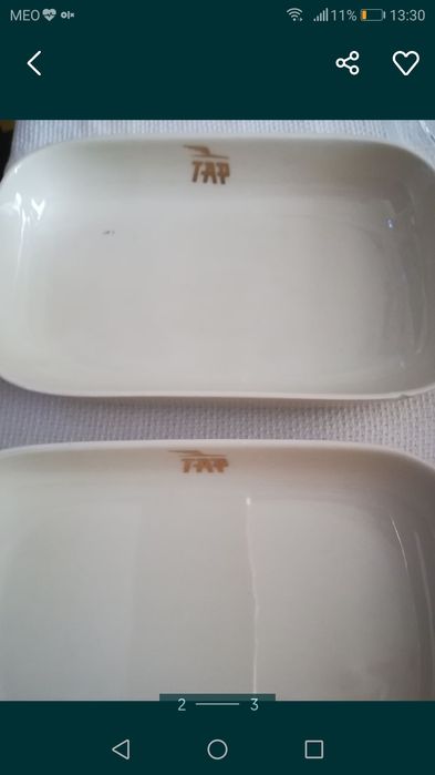 Vista Alegre travessas pequenas da TAP