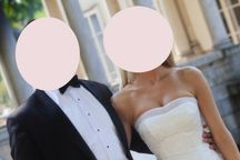 Suknia ślubna z trenem