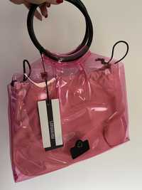 Różowa torebka monnari