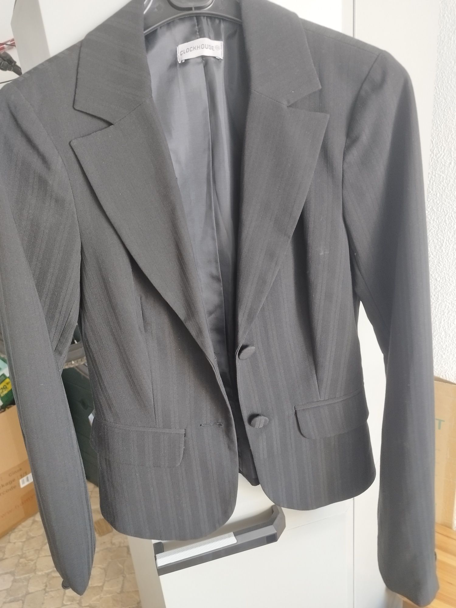 Blazer preto cerimónia