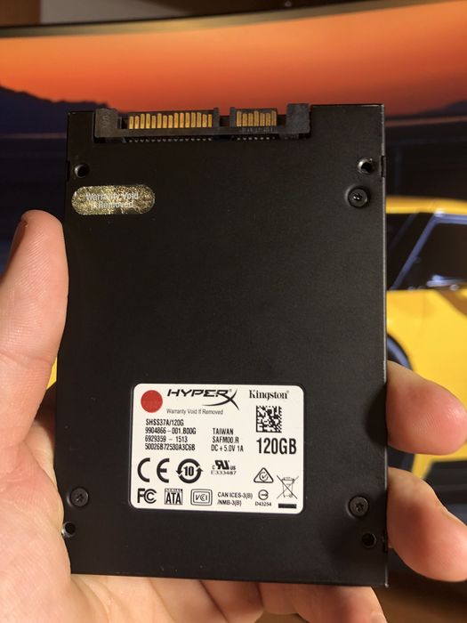 SSD Kingston Savage HyperX 120GB