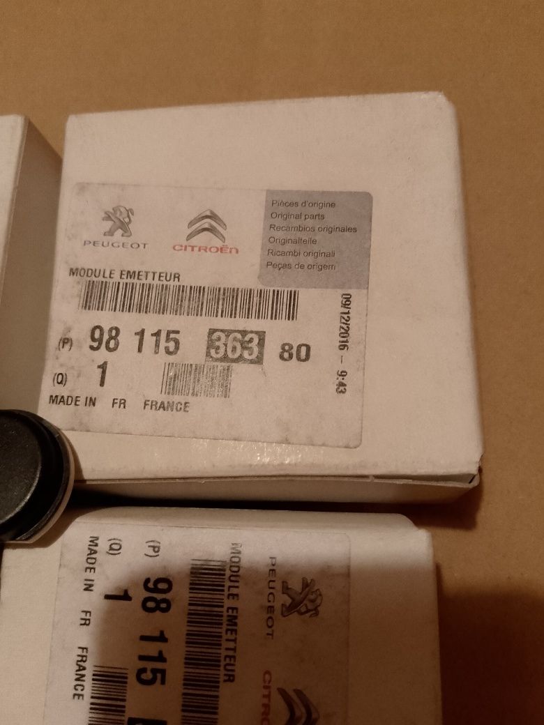 Czujniki ciśnienia tpms Peugeot 3008