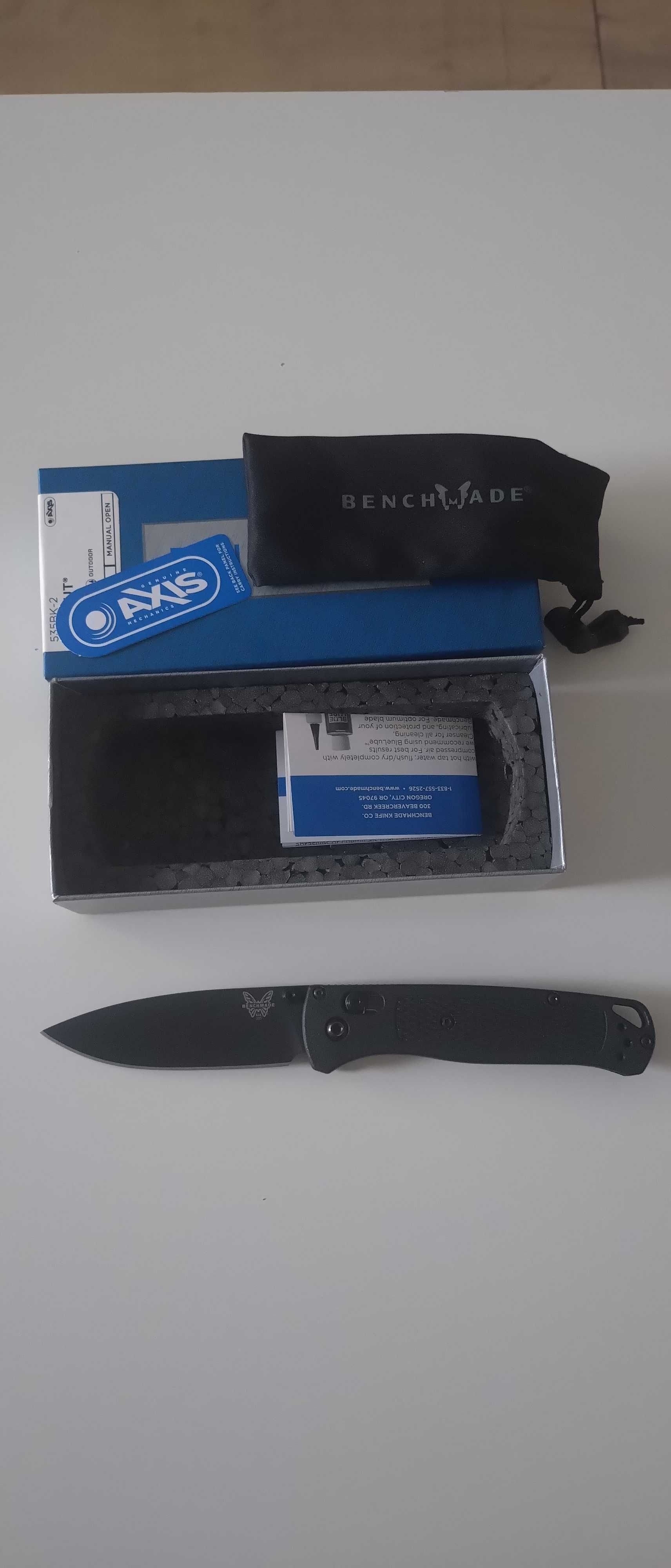 Nóż składany Benchmade 535BK-2 Bugout