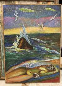 Картина авторська Валерій Болбат «Сон і море» 51*71 см