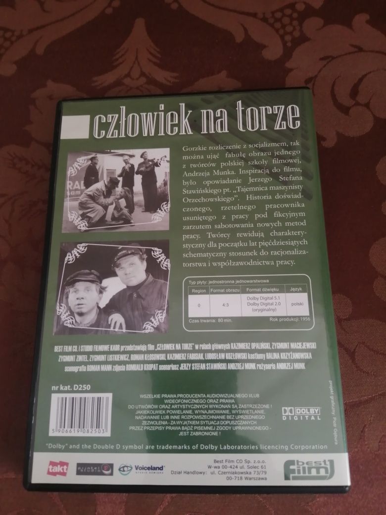 Człowiek na torze Andrzej Munk film, dvd