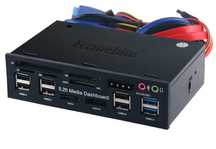 Panel multimedialny USB 3.0 + audio 5.25 TCC-QL5E