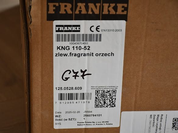 Zlewozmywak FRANKE