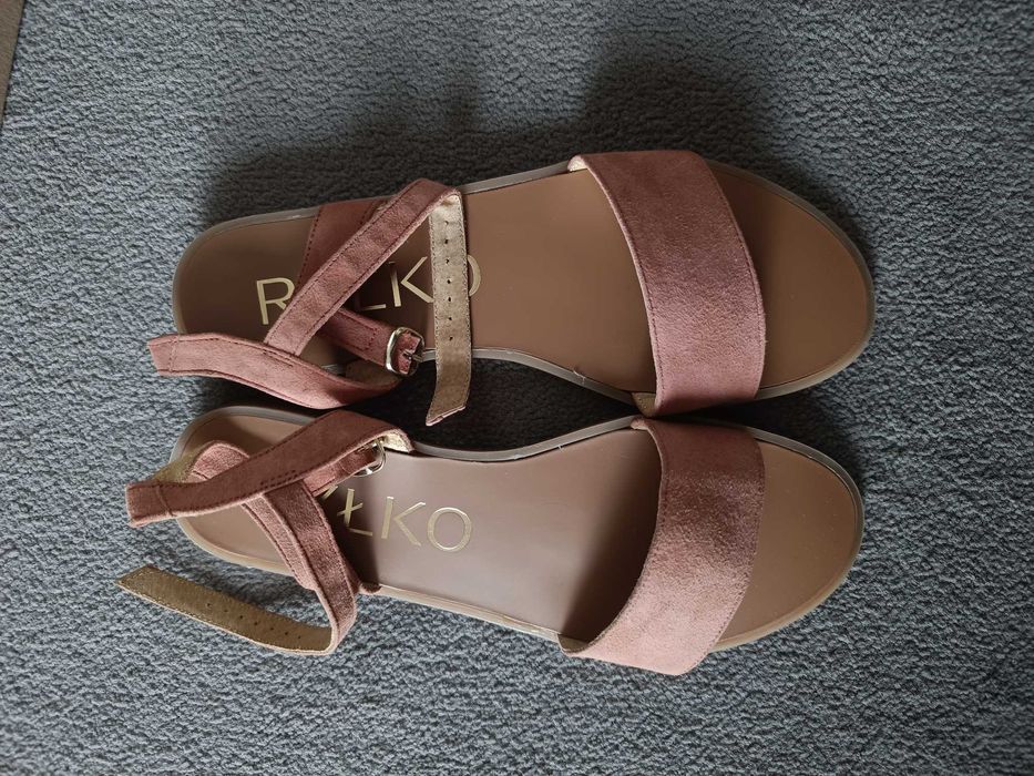 Sandały Ryłko różowe 37